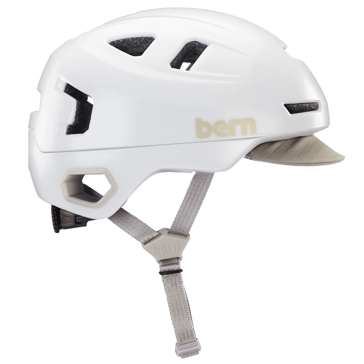 Bern Hudson MIPS Helmet - Satin White - Image 6